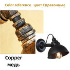Vintage Wall Lamp E27 Industrial Wall Sconce Black Wall Light for Indoor Lighting Adjustable Retro Loft Bedside Bedroom Light