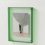 Ins Style Acrylic Photo Frame Colorful Picture Frame without Photos Transparent Table Wall Decoration Hall Bedroom