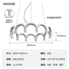 Modern LED Chandelier Minimalist Pendant Light for Restaurant Bar Living Room Kitchen Home Decor Indoor Lighting Hanging Lamp