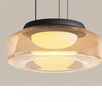 Italian Minimalist Glass Pendant Light Art Creative Modern Decoration LED Chandelier for Home Restaurant Bar Balcony Corridor