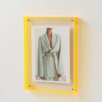 Ins Style Acrylic Photo Frame Colorful Picture Frame without Photos Transparent Table Wall Decoration Hall Bedroom