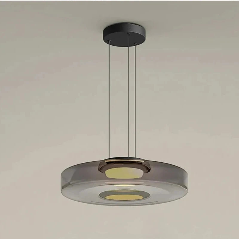 Italian Minimalist Glass Pendant Light Art Creative Modern Decoration LED Chandelier for Home Restaurant Bar Balcony Corridor