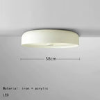 2025 Nordic round Ceiling Light Orange Minimalist Circle Lights for Kitchen Living Room Children'S Room Decor Hallway Aisle Lamp