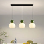 Cream Style Bedroom Pendant Lamp Simple Children'S Bedside Lamp Modern Creative Pumpkin Light Nordic Restaurant Lighting Fixture