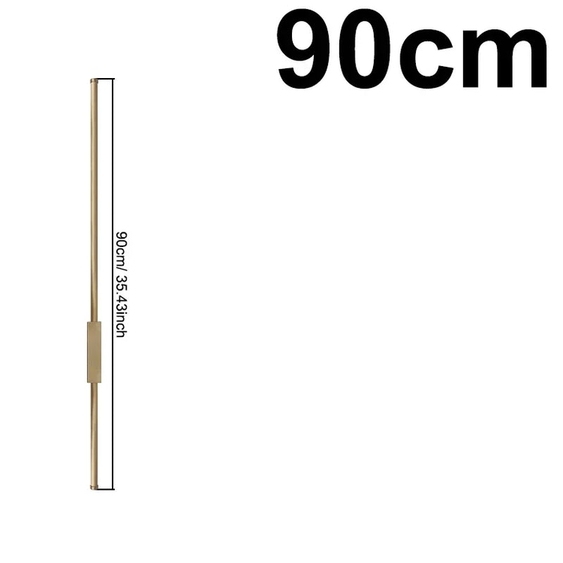Nordic Style 120CM LED Long Wall Lamp Indoor Long LED Wall Light for Home Decoration Bedroom Living Room Sofa Background
