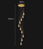 Modern Home Decor Ring Led Lights Pendant Light Lamps for Living Room Chandeliers for Dining Room Hanging Light Indoor Lighting
