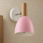 Vägglampa för läshörnan – Läsa – rosa / utan ljuskälla – produktfokuserad miljöbild