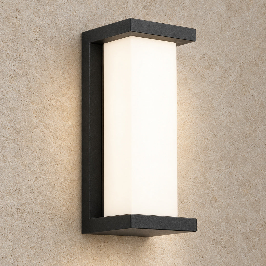 Vägglampa med flera sensorutföranden – Sikt – tre ljustoner / B rörelsesensor / 20 W – produktfokuserad miljöbild