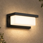 Vägglampa med flera sensorutföranden – Sikt – varmvitt 3000 K / N rörelsesensor / 20 W – produktfokuserad miljöbild