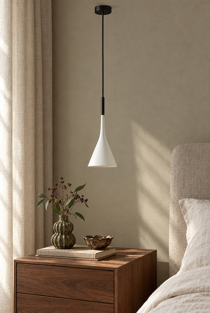 Hemton – smal konisk pendellampa