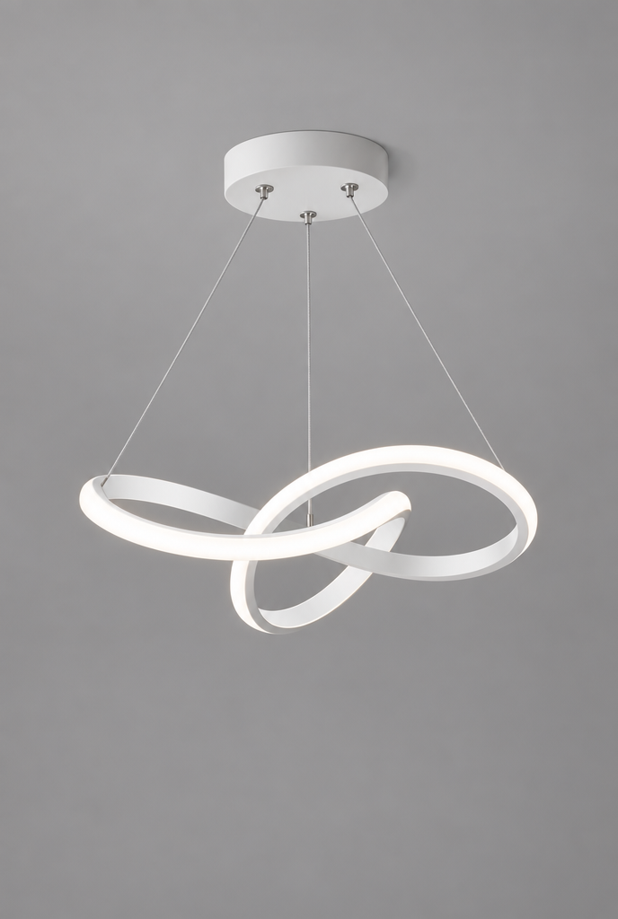 Takpendel med böljande LED-form