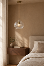 Hemton – pendellampa i dubbelt glas