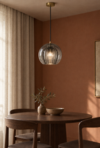 Hemton – pendellampa i dubbelt glas